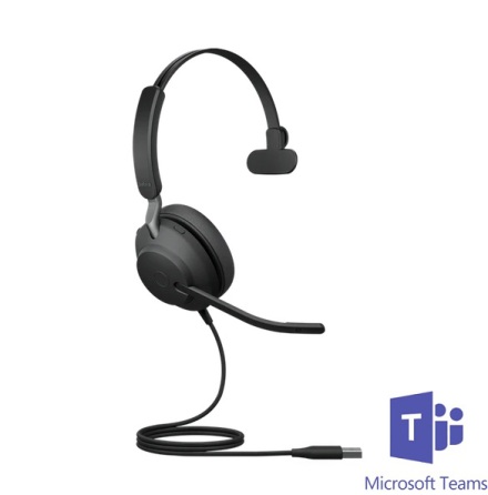 Jabra Evolve2 40 Mono MS Teams USB-A