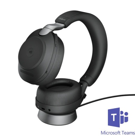 Jabra Evolve2 85 MS Teams USB-A med laddstll