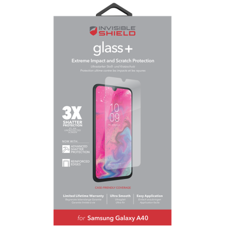 Invisible Shield Glass+ Galaxy A40