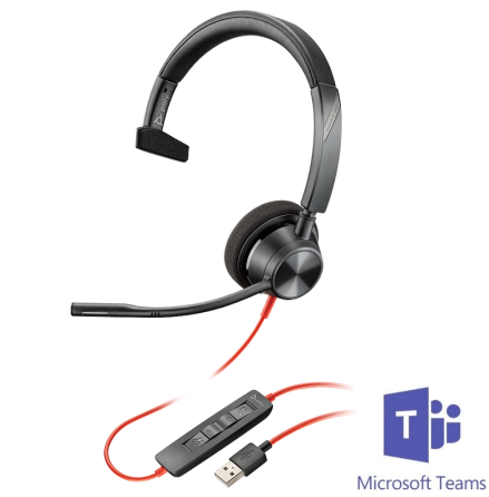 Plantronics BlackWire 3310 USB-A MS Teams