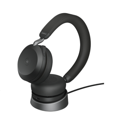 Jabra Evolve2 75 med laddbas UC USB-A