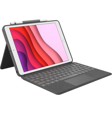 Logitech Combo Touch (Nordic) iPad 2019 + 2020 + 2021 10,2&quot; (gen 7/8/9)