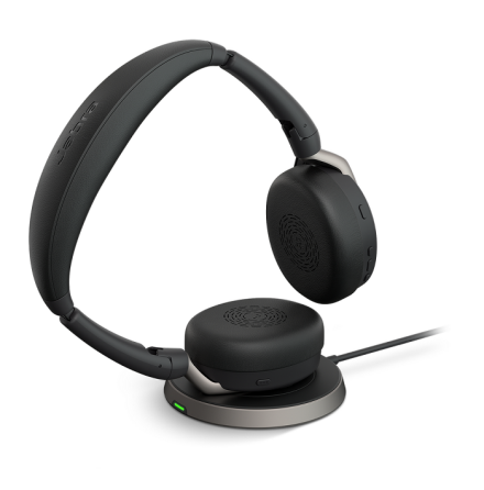 Jabra Evolve2 65 Flex UC USB-A med laddstll