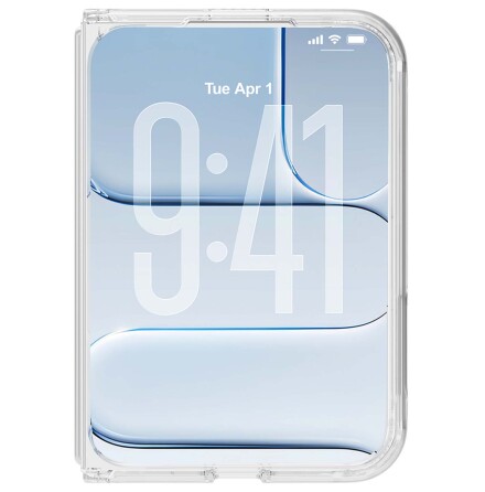 Celly skal iPhone Duo MagSafe transparent