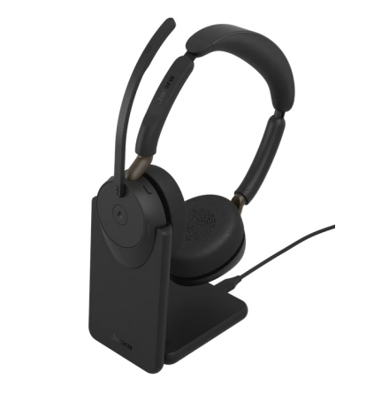 Jabra Evolve3 65 Stereo UC USB-A inkl laddbas