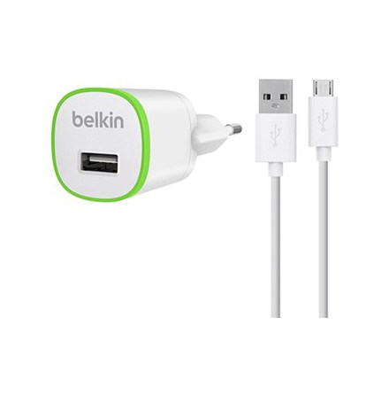 Belkin vggladdare + micro-USB 1A 1.2M White