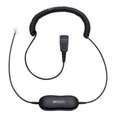 Jabra 1200 Smartcord, spiral 2m