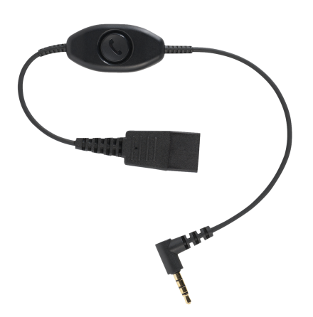 Jabra mobilkabel iPhone 6, 5S mm. Svarsknapp