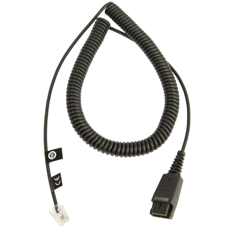 Jabra kabel spiral 2 meter standard