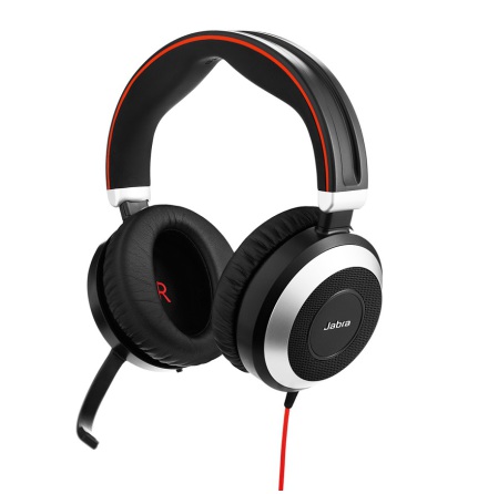 Jabra Evolve 80 Stereo med 3,5mm