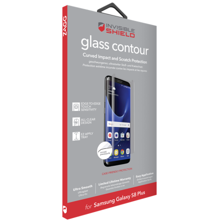 Invisible Shield Glass Contour Galaxy S8+