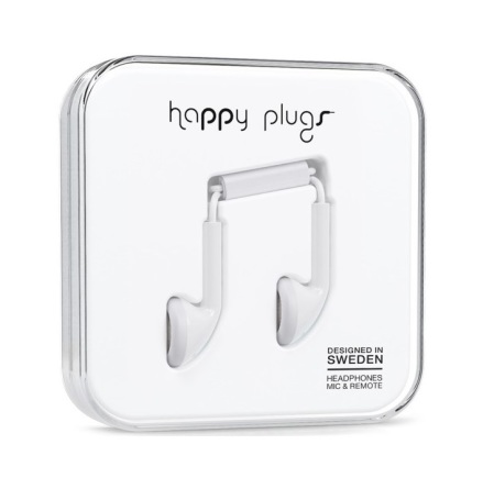 Happy Plugs EarBud White