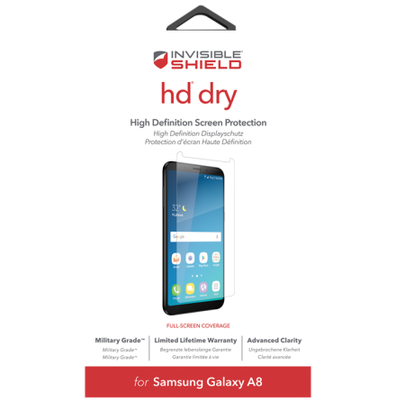 Invisible Shield HD Dry Screen Galaxy A8 2018