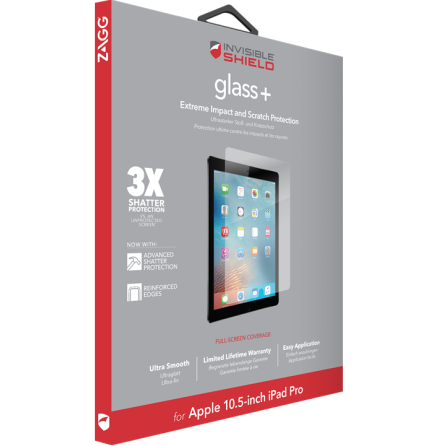 Invisible Shield Glass+ iPad Air 2019 (gen 3) + iPad Pro 10,5&quot;