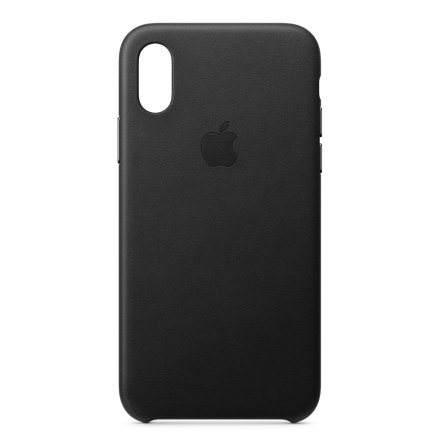 Apple Original Case Leather iPhone X/XS Black